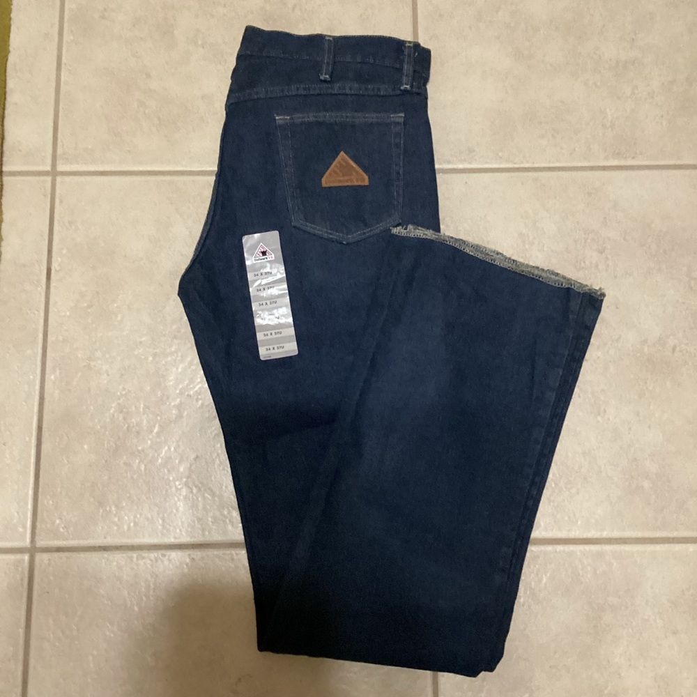 BULWARK FR NWT Denim Work Pants | Size 34 x 37U